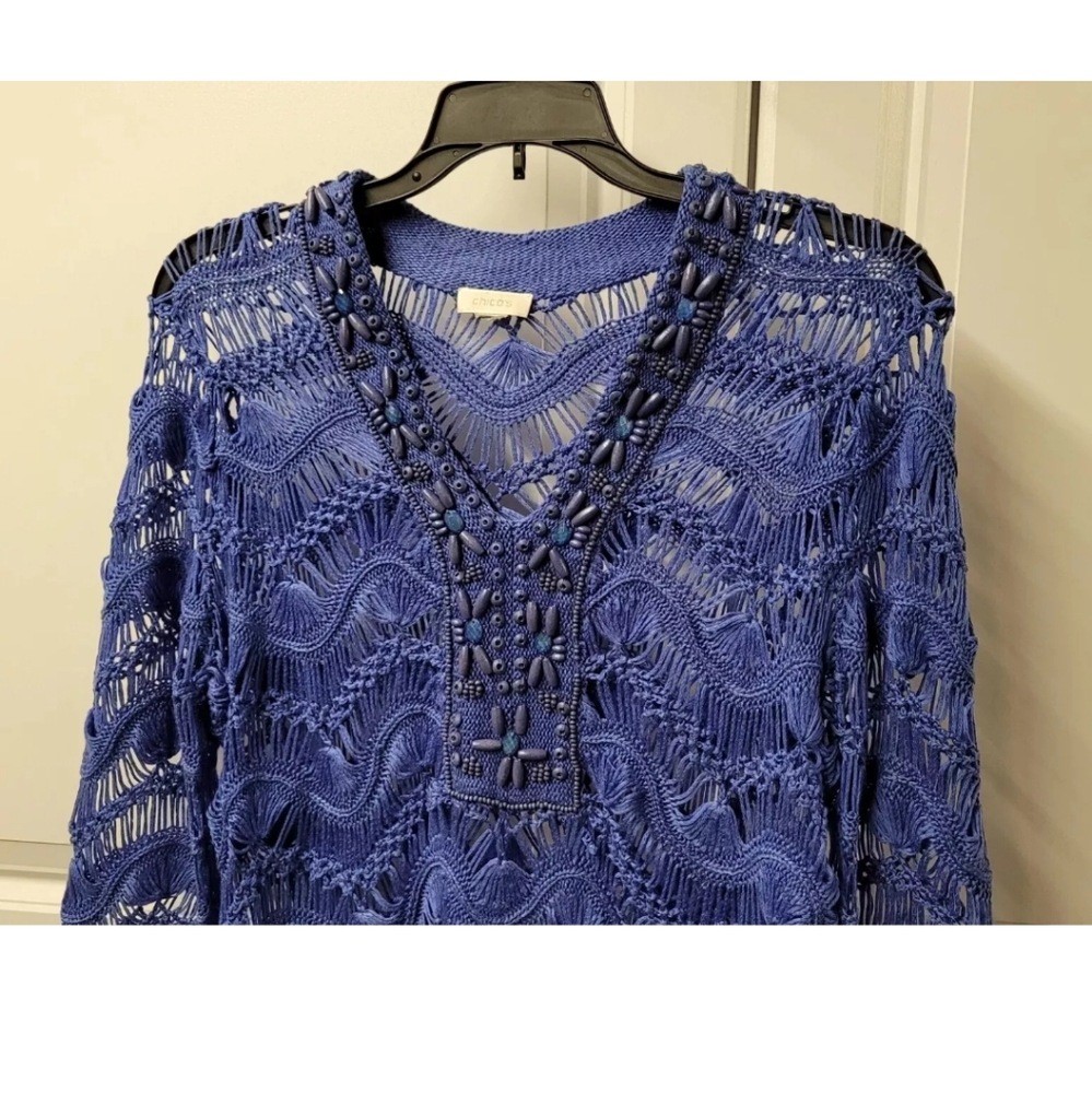 Chico's Women's Sweater Size: Medium - Picture 3 of 11